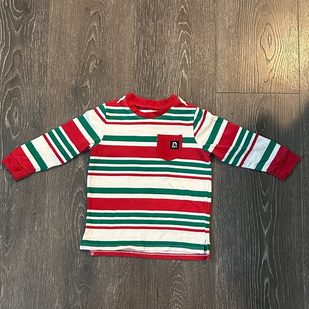 Rags Striped Shirt with Pocket